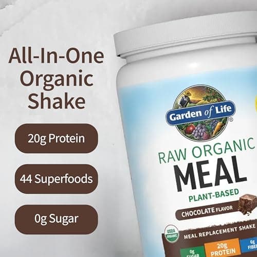 Garden of Life Raw Organic Meal, Chocolate Cacao - 1017g - Image 5