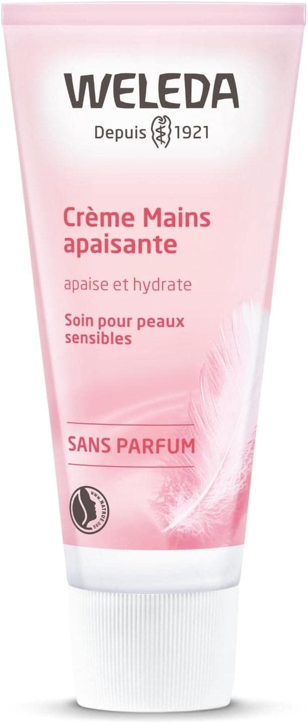 WELEDA - Comfort Hand Creams Almond - Soothes and moisturizes - Sensitive and irritation-prone skin, suitable for dry skin -fragrance-free - 50 ml - organic - Image 1