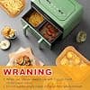 Baking Paper for Ninja Air Fryer, 100 Pieces Thickened 20x14cm Rectangular Paper Greaseproof for Fryer, Accessories Mould for Ninja AF300EU/AF400EU, Other Double Compartment Airfryer - Image 7