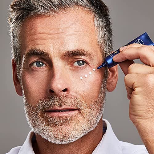 NIVEA MEN Soin Yeux Anti Age (1 x 15 ml), Crème contour des yeux hydratant à l’Acide Hyaluronique, Soin visage anti-rides et ridules pour hommes - Image 7