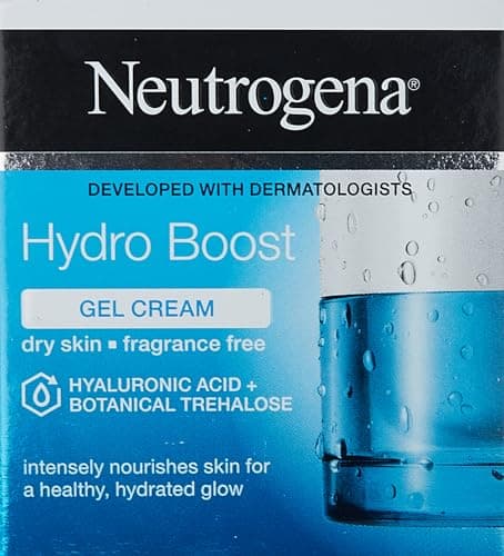 Neutrogena Hydro Boost Hydrating Face Cream with Hyaluronic Acid, For Dry Skin, 1 x 50 ml Jar - Image 4