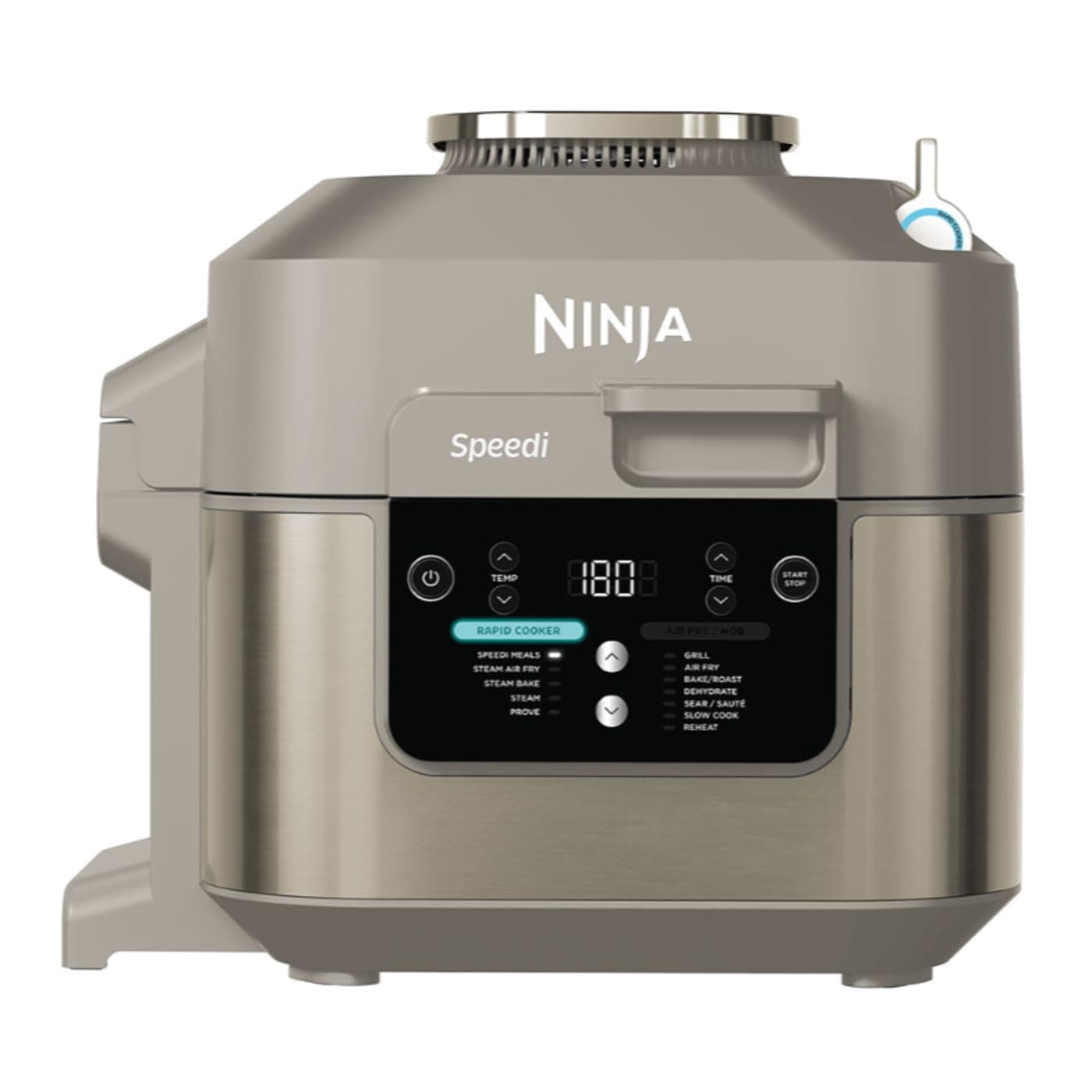 Ninja Speedi 10-in-1 Quick Cooker, Air Fryer, Air Fryer and Multicooker, 5.7L, Meals for 4 in 15 Minutes, Steam, Grill, Bake, Roast, Sear, Stew and More, Stone Gold, ON500EUSTGD - Image 1