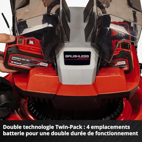 Einhell GE-CM 36/48 Li M-Solo Power X-Change Cordless Lawnmower (36 V, 48 cm Cutting Width, Up to 1000 m², Mulching Function) Delivered without Battery or Charger - Image 8