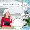 MONTERAL Anti-Splash Lid for Kitchen Processor with Original Code AS00000538 for Kenwood Titanium Chef Patissier XL KWL90 - Image 5