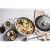 Le Creuset Signature Oval Enamelled Cast Iron Casserole Dish, 31 cm - Flint - Image 6