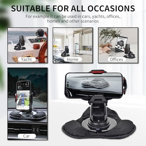 GPS Dashboard Mount Holder for Garmin TomTom, Magellan and Other Portable GPS - Image 7