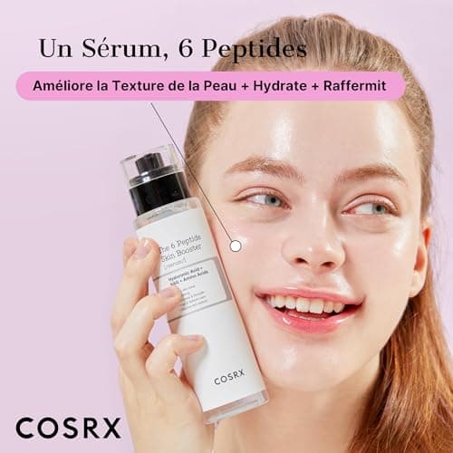 COSRX 6 Peptide Collagen Booster Toner Serum, Essence Faciale Boostant le Renouvellement Cutané, Niacinamide & Acide Hyaluronique pour tous types de peau, Soin de la Peau Coréen 150 ml (Lot de 1) - Image 6