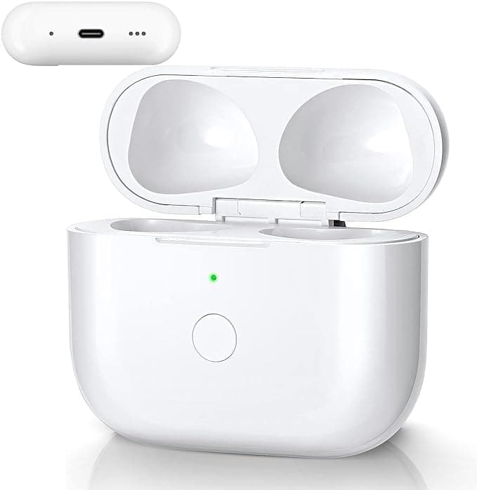 USB-C Wireless Charging Case Compatible with AirPods 3(2021), Type C Wireless Charging Case with Bluetooth Pairing Button and Built-in Battery - Image 1