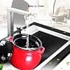 Cocottes Pot en Argile pour la Cuisson des ustensiles de Cuisine en céramique - Résistance aux températures élevées,cuisinière à Induction à Usage général,idéal pour la Cuisine - Image 6