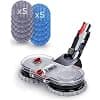 Sillar Electric Mop Head for Dyson V15 V11 V10 V8 V7 Vacuum Cleaner with Removable Water Reservoir, Mop Head with Reservoir and 10 Washable Mops - 5 Grey + 5 Blue - Image 7