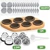 Capmesso Reusable Coffee Pods for Nespresso Originalline, 6 Refillable Nespresso Stainless Steel Capsules Compatible with Originaline Espresso Machine - Image 3