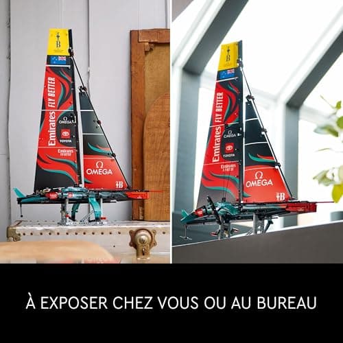 LEGO Technic Yacht Emirates Team New Zealand AC75 - Kit de Construction pour Les Passionnés de Navigation - Maquette de Bateau à Construire pour Les Amateurs de Loisirs Créatifs Adultes 42174 - Image 8
