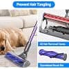 Anti-tangle Brush for Dyson V12 Detect Slim & V9 Motorbar Vacuum Cleaner, Ideal for Smooth Floors and Carpets - Image 7