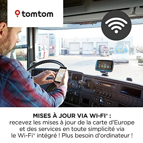 TomTom GO Professional 520 - 5 inch GPS Heavy Weights Mapping Europe 49, Traffic via Smartphone - Image 5