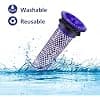 Dyson V8/V7 Washable Absolute and Animal Replacement Filter, 2 HEPA Post-Filters, 2 Pre-Filters with Cleaning Tool - Image 5