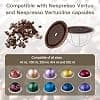 Vertuo Reusable Coffee Capsule Capsules, 230ml, Compatible with Nespresso Vertuo and VertuoLine Coffee Machines, with 2 Reusable Coffee Capsule Lids, Spoon and Brush - Image 5