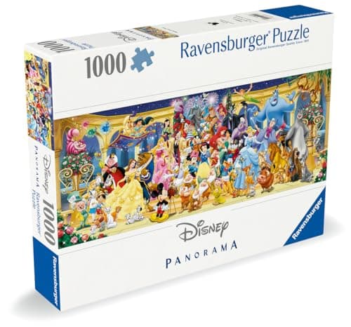 Ravensburger - Adult jigsaw puzzle - 1000 piece jigsaw puzzle - Disney group photo (Panorama) - Adults and children from 14 years old - Premium jigsaw puzzle - Disney Classic - 12000444 - Image 3