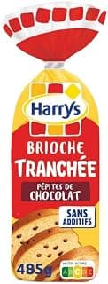 Harry's Délice du Matin : Brioche à la pépite de chocolat 485g - Sans Additifs Petit-Déjeuner Gourmand et Sain Accueil chaleureux d'une brio - Le Lot De 3