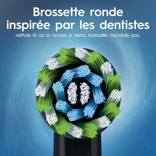 Oral-B Duo Pro 1 Electric Toothbrushes, Black and Pink, with 3 3D Cleaning Modes Including Softness, Brushing with Oscillo-Rotations and Pulsations, Replacement Round BrushesOral B, Charger - Image 6