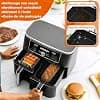 Ninja Accessories for Ninja Foodi Max Dual Zone AF400EU AF451EU AF300EU AF500EU 7.6L-10.4L Hot Air Fryer Silicone Mold for Ninja Hot Air Fryer - Image 5