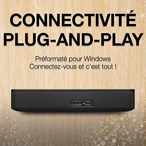 Seagate Portable Amazon Special Edition 1TB, USB 3.0 Portable External Hard Drive for Mac, PC, Services Rescue (STGX1000400) - Image 6