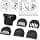 Braun Beard Trimmer Head with 5 Comb Guide Compatible with Series 3 Razors, Facial Hair Clippers, Beard Blades, Replacement Razor Head - Image 5