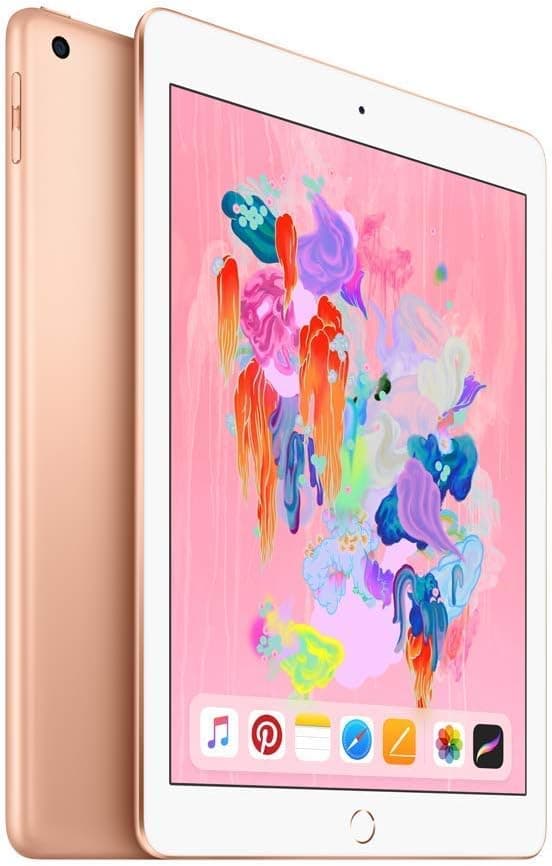 2018 Apple iPad (9.7-Inch, Wi-FI, 32GB) Gold (Refurbished)