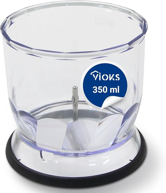 VIOKS replacement for Braun 67050145 hand blender tip 350ml blender bowl electric chopper blender accessory - Image 1