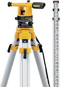 DeWalt DW090PK 20 x Level Builder Package with Tripod and Bar