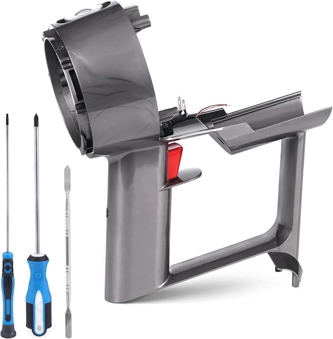 Main Body Handle V10 SV12 Compatible with Dyson V10 SV12 Absolute Animal Vacuum Part, Main Body Housing with V10 SV12 Trigger No.969875-02, with Upgrade Screwdriver Kit - Image 1