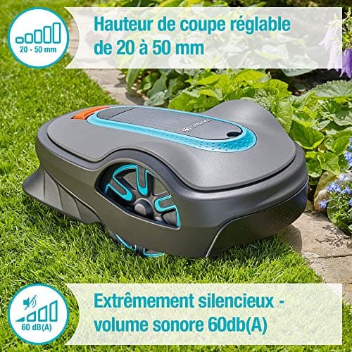 Gardena SILENO Life: Robot Lawnmower for Area up to 1000 m², Easy-Pass Function, Slopes up to 35%, Quiet, Version FR/NL (15102-26) - Image 4