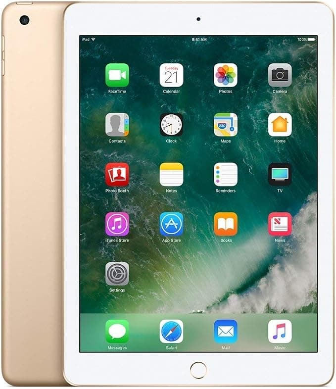 Apple iPad 9.7 (5th Generation) 32GB Wi-FI - Gold (Refurbished) - Image 1