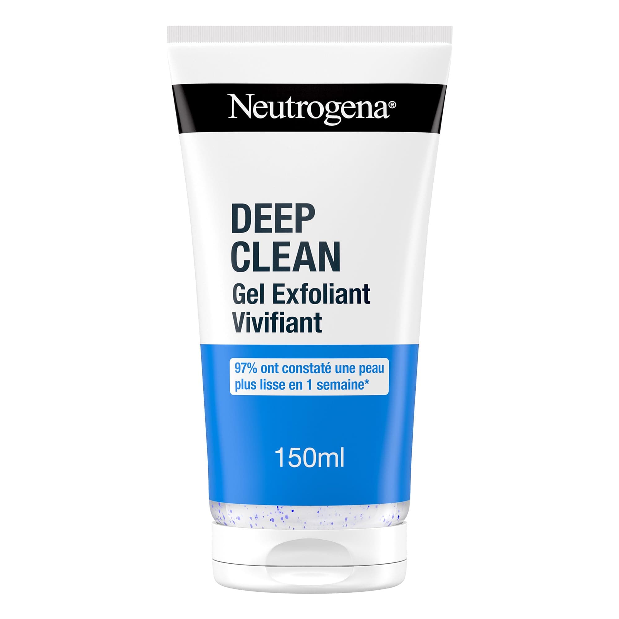 Neutrogena – Gel Exfoliant Vivifiant (tube de 150 ml) – Nettoyant visage pour une peau d'apparence saine – Soin visage pour une peau plus lisse après une semaine d'utilisation - Image 9