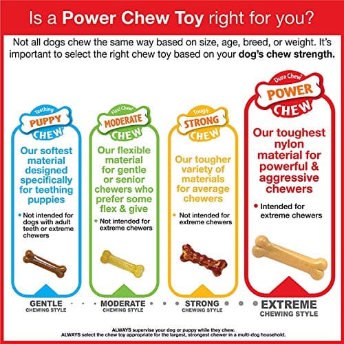 Nylabone Alternative to Rawhide Chew Toy No Mess Chicken Flavour for Small Dogs (up to 11kg), Powerful/Extreme Chew Dogs - Image 5
