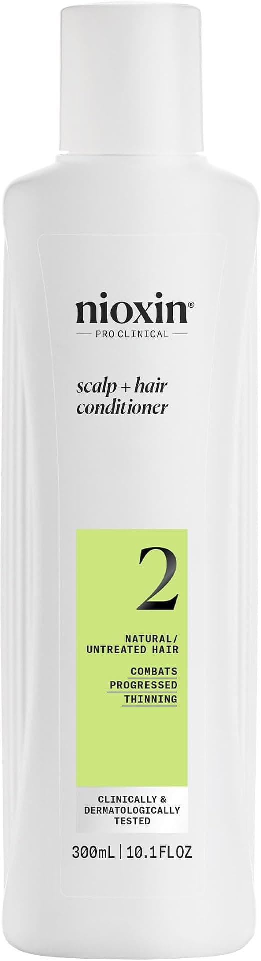 Nioxin Sistema 2 Scalp + Hair Conditioner 300ml - Advanced Lightening Strengthening Conditioner - Image 1