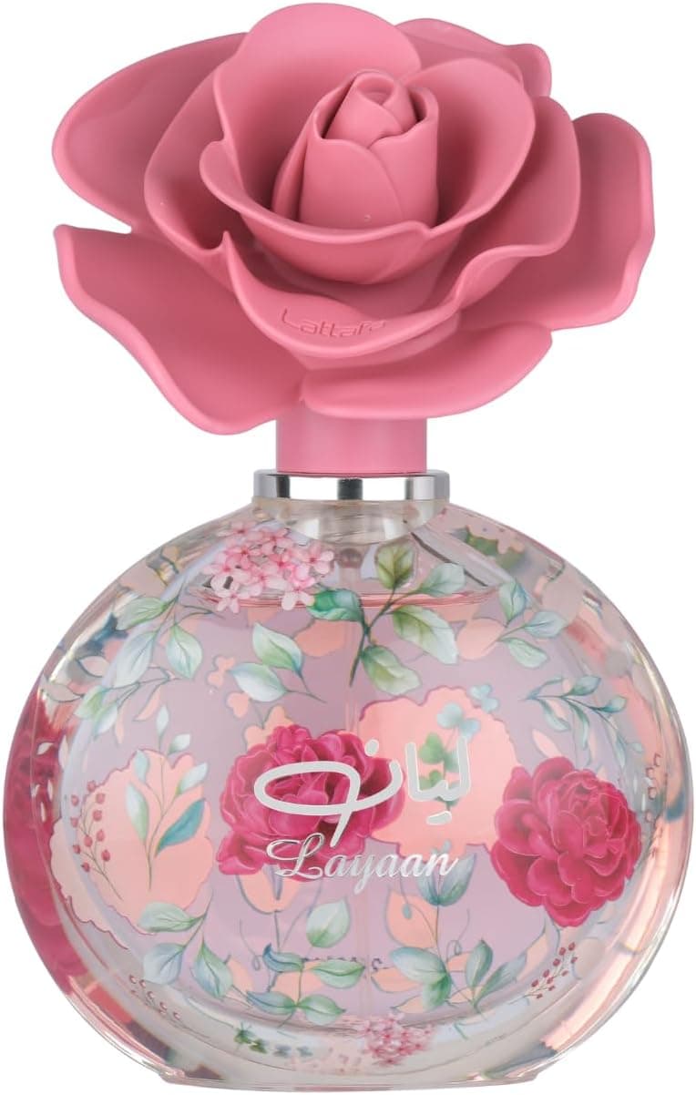Lattafa Layaan Fruity, Floral, Woody, Musky Eau De Parfum Spray Long Lasting for Women, 75 ml