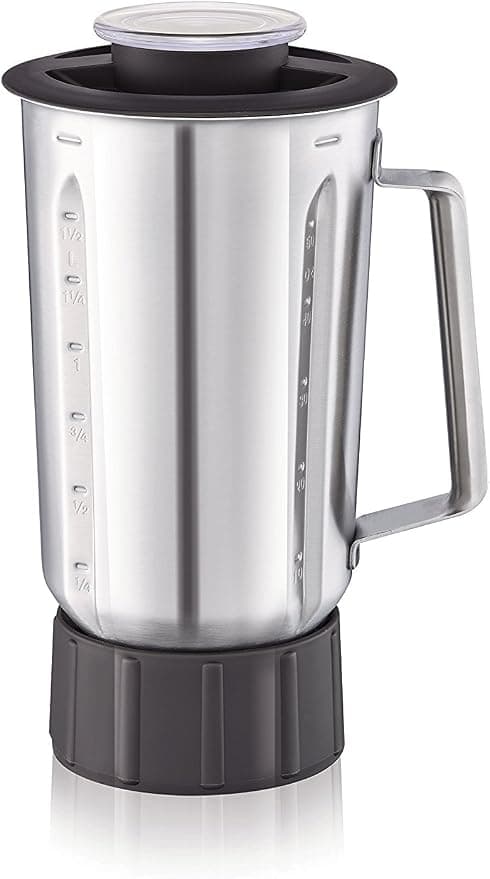 Moulinex Blender Stainless Steel XF636DB1 Masterchef Gourmet Official Accessory Capacity 1.5 L Resistant Thermal Shock Resistant Compatible with All Masterchef QA510110 QA512G10 QA530D10 Pastry Robot - Image 1