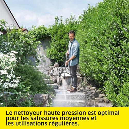 Kärcher K 5 Classic Car & Home Pressure Washer, Pressure: 145 bar, Flow rate: 500L/h, Surface: 40 m²/h, Water Filter, Weight: 5.6 kg, High Pressure Gun, Rotabuse, Lance VP, Car & Home Kits - Image 3