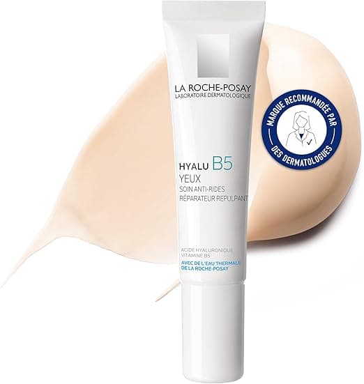 La Roche-Posay La Roche-Posay - Hyalu B5 - Anti-Wrinkle Eye Cream that hydrates, plumps and smooths the signs of ageing - Eye Care Enriched with Hyaluronic Acid and Vitamin B5 - For All Skin Types