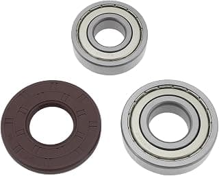 Washing Machine Drum Bearing Set Compatible with Miele W2241 WPS
