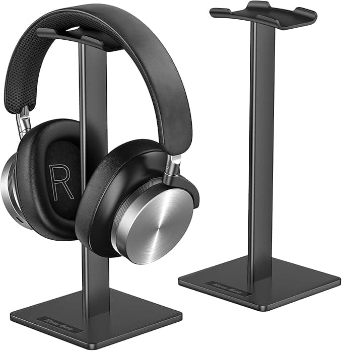 Sony New Bee Universal Over Sennheiser Sony Audio-Technica Bose Shure AKG Headset Gaming Headset Display Stand - Aluminium + TPU + ABS - Black