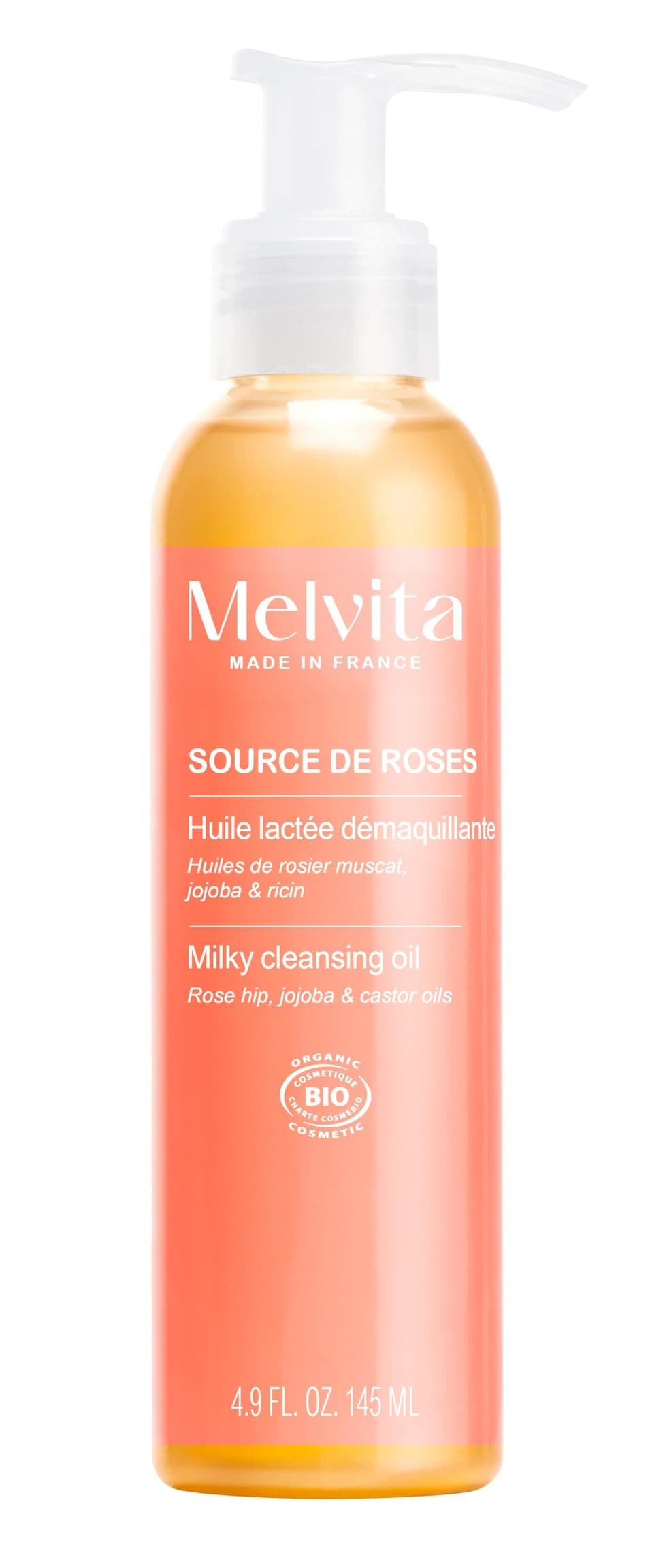 Melvita - Cleansing Oil - Source of Roses - Gentle & Effective Cleansing - Enriched with Wild Rose Extracts & Vegetable Oils - 145 ml - Image 9