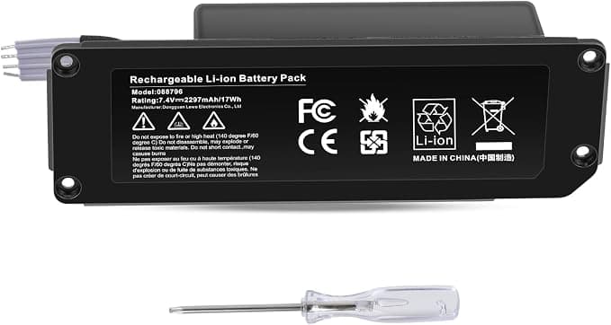 Bose ASUNCELL 7.4V/17Wh 088796 Batterie de rechange pour Bose Soundlink Mini II, Bose Soundlink Mini 2, Bose Soundlink Mini Two, 088796 088772 080841 088789 725192-1110 725192-1310 725192-1710
