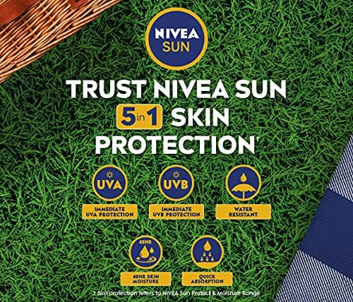 Lotion solaire hydratante Nivea Sun protection immédiate - SPF 15 - 200 ml - Image 5