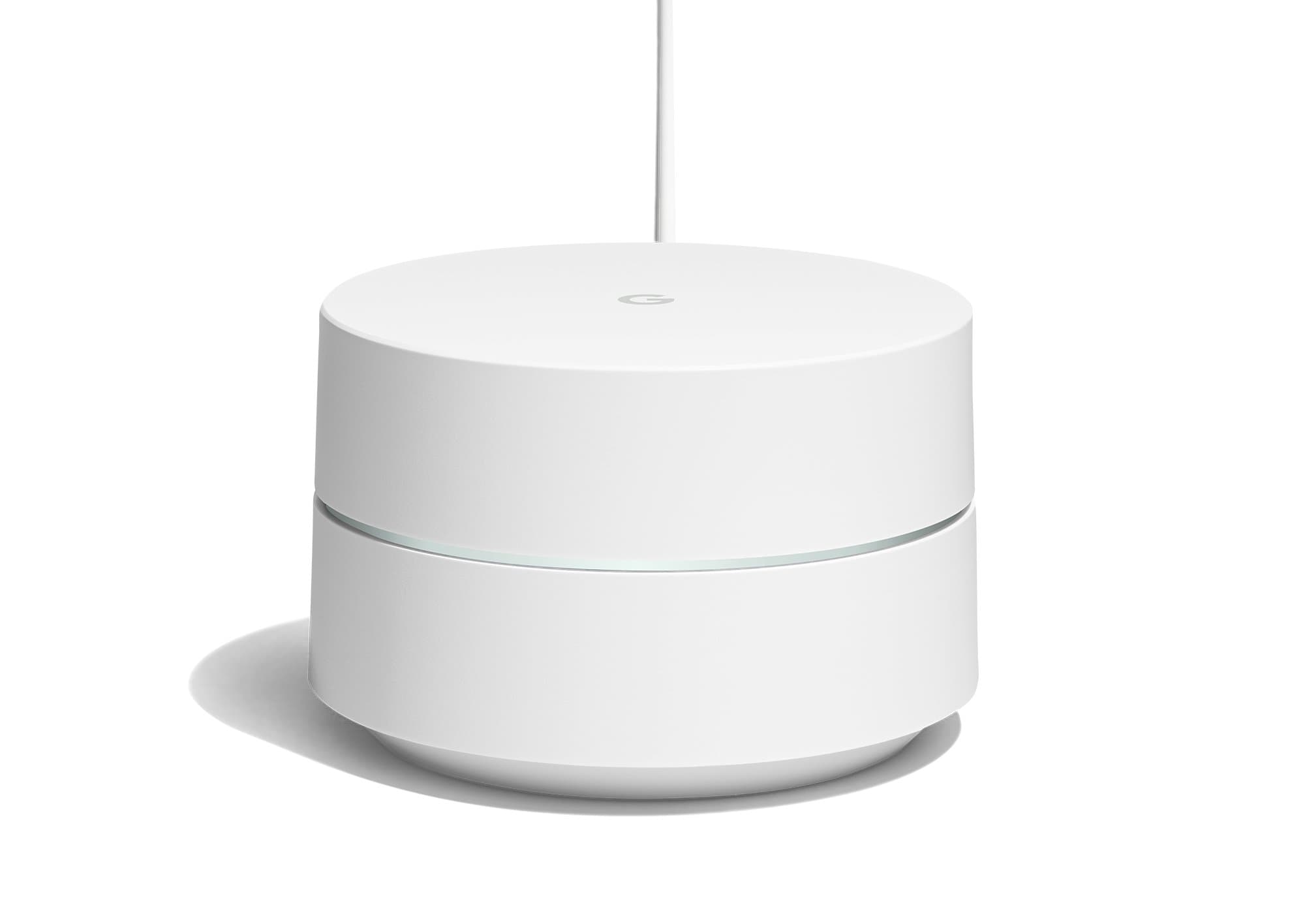 Google WiFi, Wi-Fi system, coverage up to 85 m², AC1200 dual-band speed (up to 1.2 GB/s), installation and control via the Google Wi-Fi app, Italian version (1 device included).