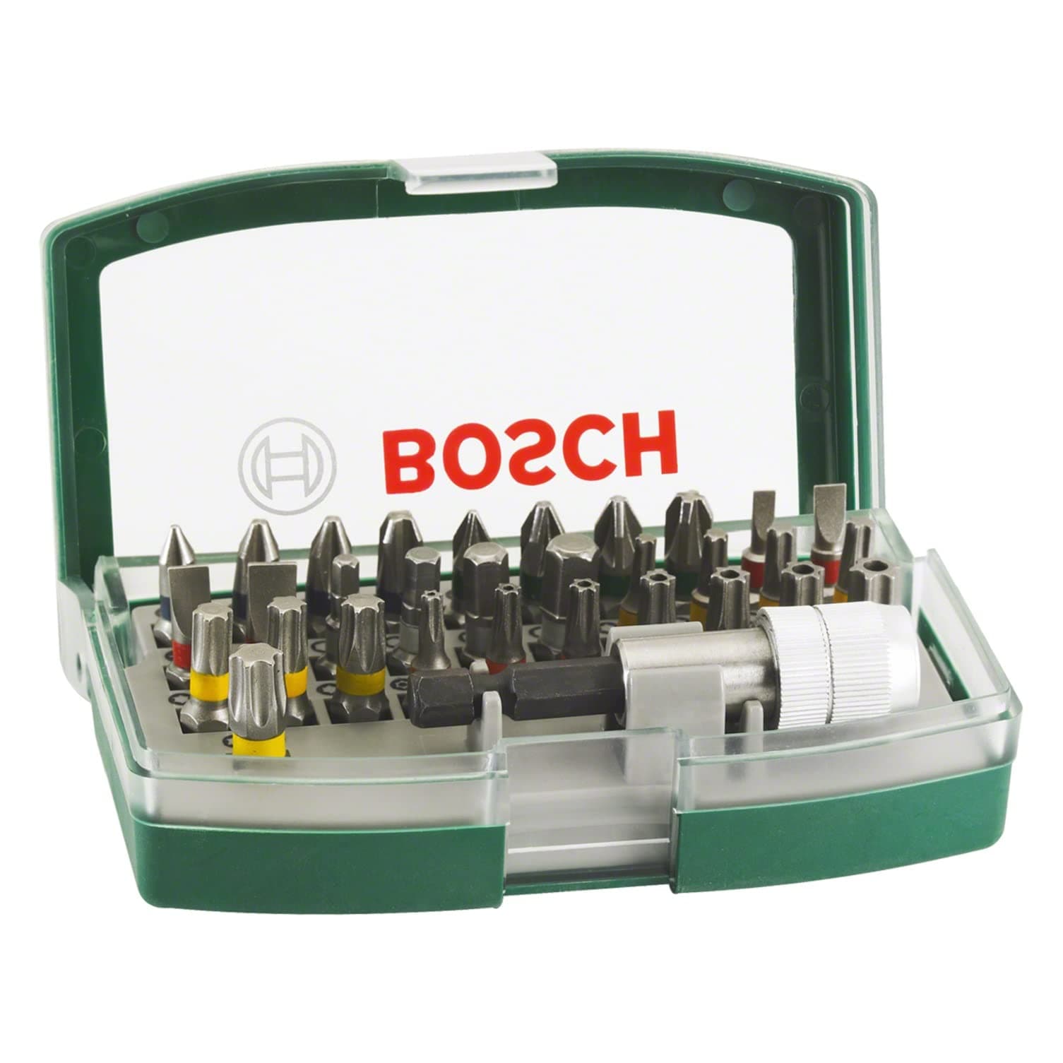 Bosch Bosch 32 Piece Colour Coded Screwdriver Bit Set - Image 1
