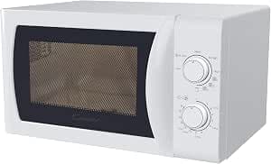 Candy Idea CMG20SMW Microwave Oven 700 W 20 L, Grill Function, Defrost Function, 10 Inch Turntable, 5 Power Levels, White