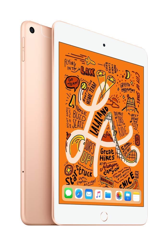 2019 Apple iPad Mini (7.9-inch, Wi-Fi + Cellular, 64GB) Gold (Refurbished)