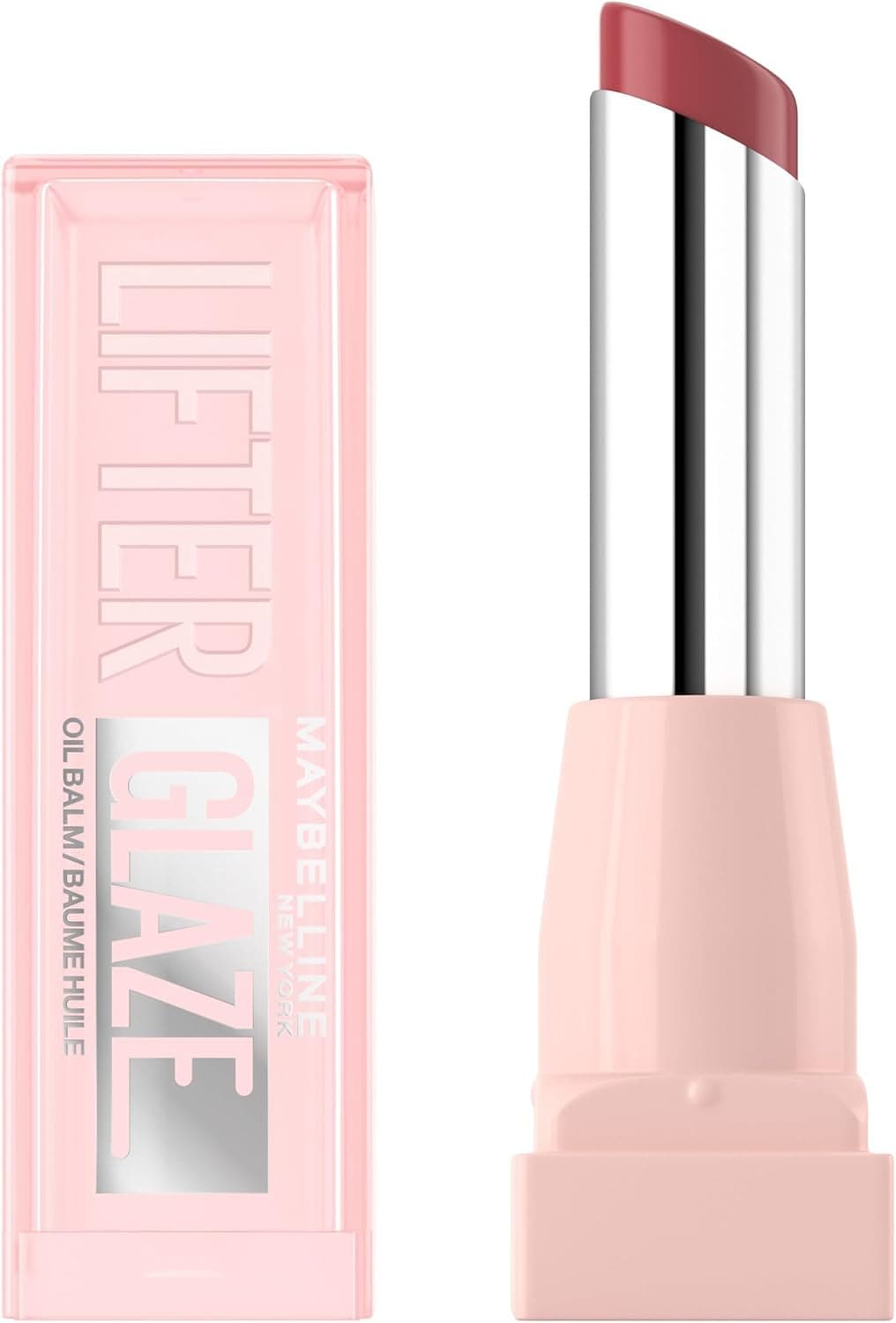 Maybelline New York - Moisturizing Oil Balm - Smooth and shiny lips - Lacquer effect - Enriched with Hyaluronic Acid and Cherry Extract - Lifter Glaze - Shade : 007 Berry Haze - Image 1