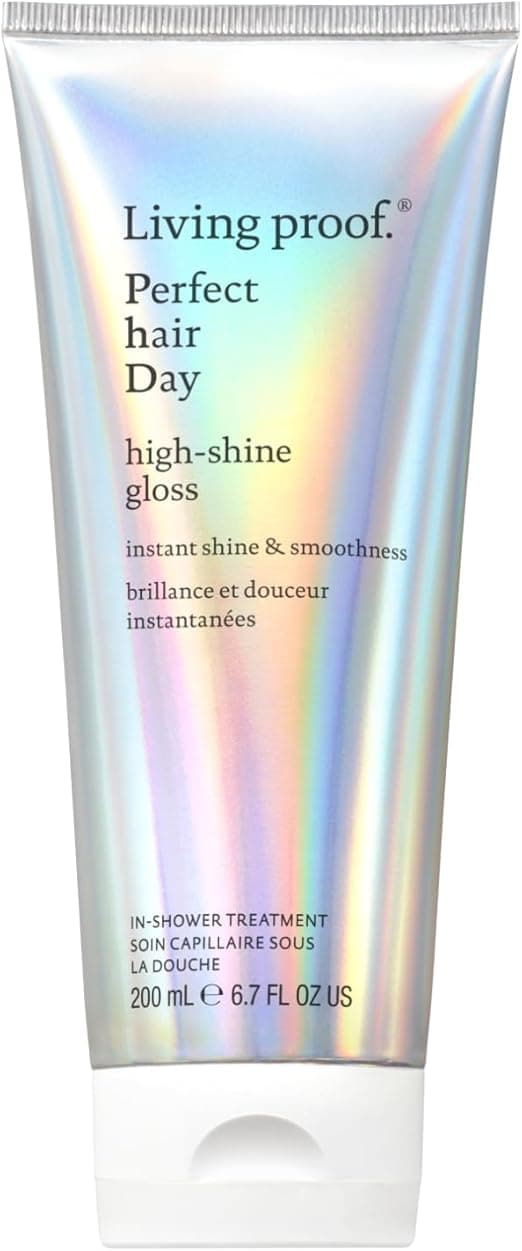 Living Proof Perfect Hair Day High-Shine Gloss – Lucentezza istantanea e duratura – Fino a 3 Lavaggi – Formula Senza Siliconi – Capelli Più Lisci, Luminosi e Facili da Pettinare – 200 ml